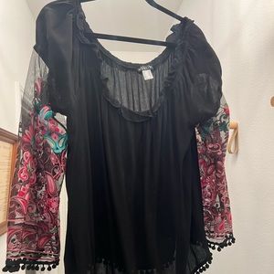 Off shoulder blouse